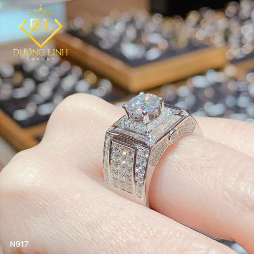 Nhẫn Nam Kim Cương – N917